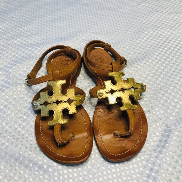 Tory Burch logo sandals - Picture 3 of 10